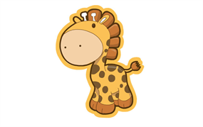 小鹿图形元件flash动画下载